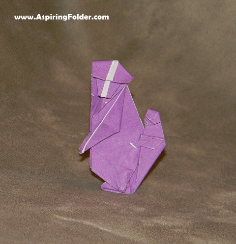 origami baboon
